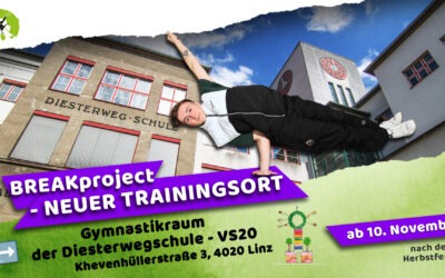 BREAKproject – neuer Trainingsort